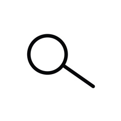 Search icon. Magnifying glass icon. Vector illustration