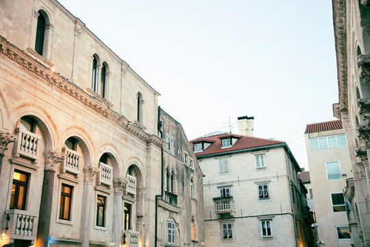 Old houses in Split Croatia