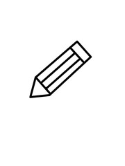 Pen Pencil Icon Line