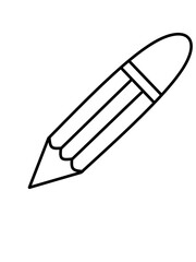 Pen Pencil Icon Line