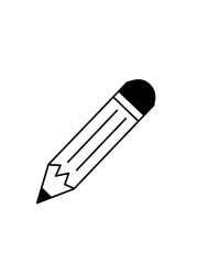 Pen Pencil Icon Line