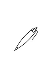 Pen Pencil Icon Line