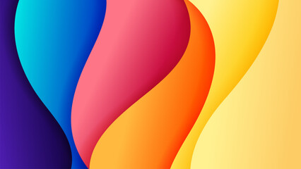 Vector background with soft gradient color on background .Vector background for wallpaper. Eps 10