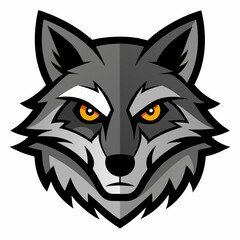 wolf head mascot