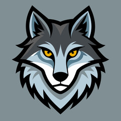 wolf head mascot