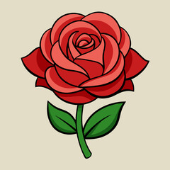 illustration of a rose