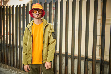 Fototapeta premium guy on a street