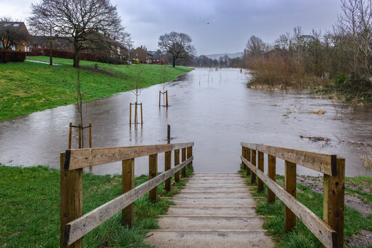 The increased chance of flooding brough on by climate change has restricted some building sites as they are now in the flood plain