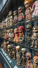 Obraz premium Voodoo Doll Cultural Exhibit Voodoo Religion Spiritual Symbol