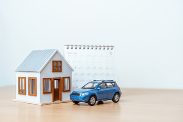broker, loan, rental, wealth, investment, contract, document, estate, insurance, mortgage. A blue...