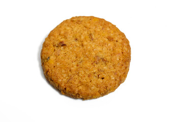 sandwich cookies isolated on the white background