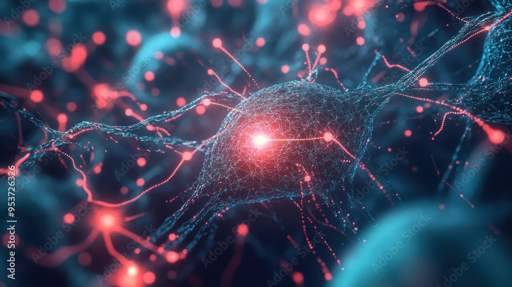Poster Abstract Neural Network with Glowing Connections