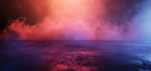 Fototapeta premium Abstract Colorful Smoke Background