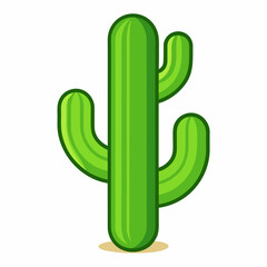 Cactus in the Desert Vector, Set of Icon, Cactus Vector Illustration