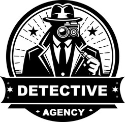 Logo detective agency