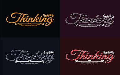 Modern Minimalist Motivational Typography T-Shirt Design.