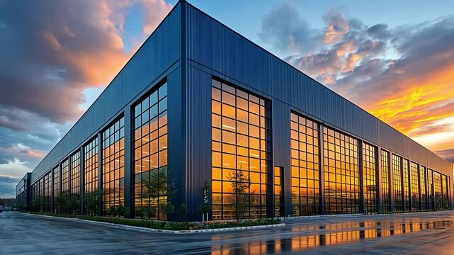 factory building warehouse footage