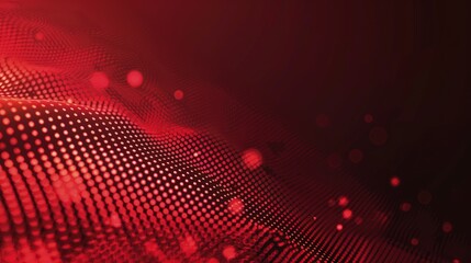 A vibrant abstract background featuring red dots and gradients, ideal for design projects or digital media.