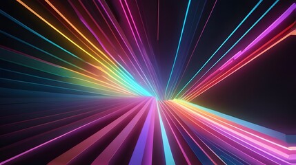Obraz premium abstract rainbow background
