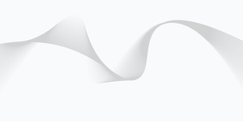 Premium background design with diagonal line pattern in grey colour. Vector white horizontal template for business banner, formal invitation