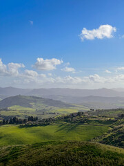 Fototapeta premium Romanticizing seasons. La Toscana, Italia. 