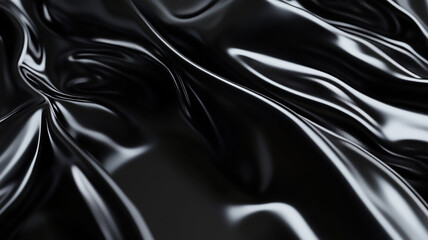Fototapeta premium Dark fluid abstract background. fluid form with a smooth