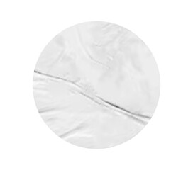 Blank Glued Paper Round Sticker for Mockup