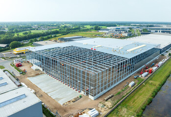 construction of a warehouse