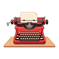 old typewriter