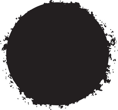 ink grunge rotten coarse splatter rust circle template background dirty gritty vector mask frame isolated black design resource