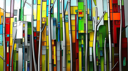 Abstract colorful background