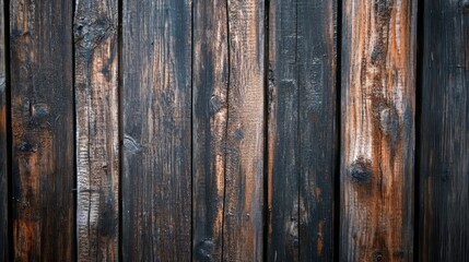 Fototapeta premium Rustic Wooden Background from Old Wood Planks for Design and Decoration Generative AI