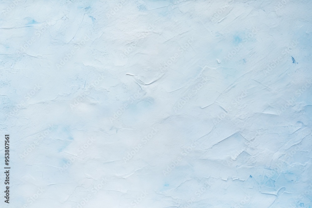 Poster blue stucco wall background with rough texture and copy space.