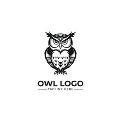 owl logo vector illustration for company, business, community, team, etc