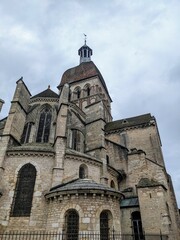 Fototapeta premium Overview of Beaune in Burgundy, France - August 2024