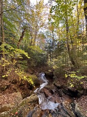 autumn in the mountains of new england