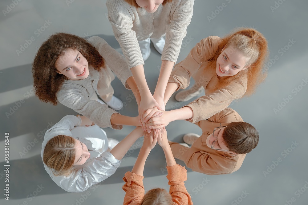 Poster Collaboration and Teamwork within the Business Realm A Powerful Symbol of Unity and Shared Purpose, driving collective achievement and fostering a strong sense of community and connection