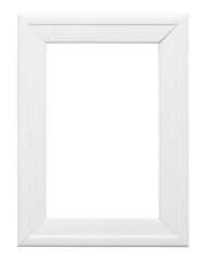 White Wood Frame