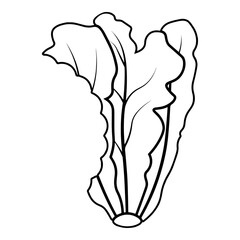Lettuce Bitten Outline