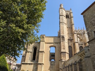Overview of the Cathedral in Narbonne, France - August 2024