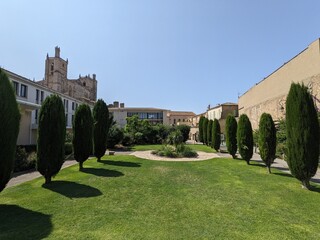 Fototapeta premium Overview of Narbonne in France - August 2024