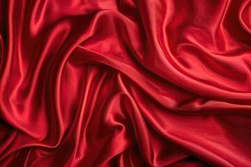 Obraz premium red silk or satin abstract background
