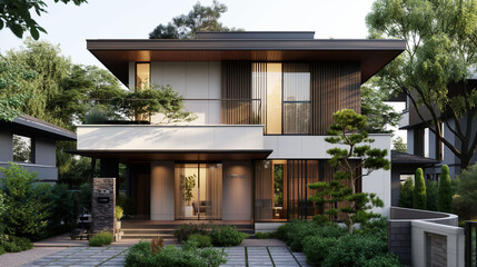 コンパクトな住宅