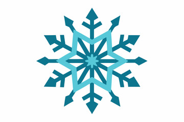 illustration of a snowflake icon