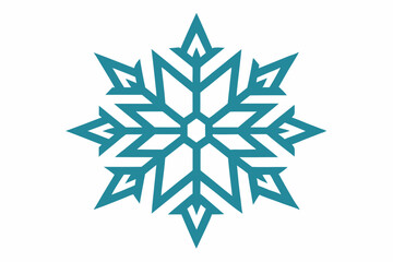 illustration of a snowflake icon