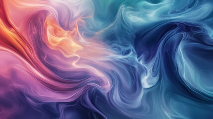 Fototapeta premium Airborne Abstract: Swirling Patterns and Soft Lines in Art