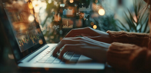 finance and investment concept, invest money, fundraising, ROI return on investment, Ai