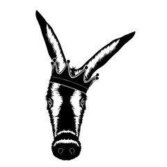 Aardvark Wearing A Crown