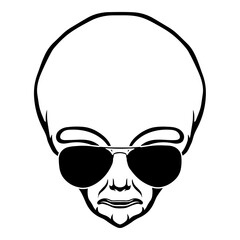 Alien In Sunglasses