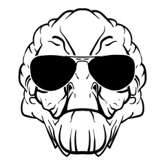 Alien In Sunglasses